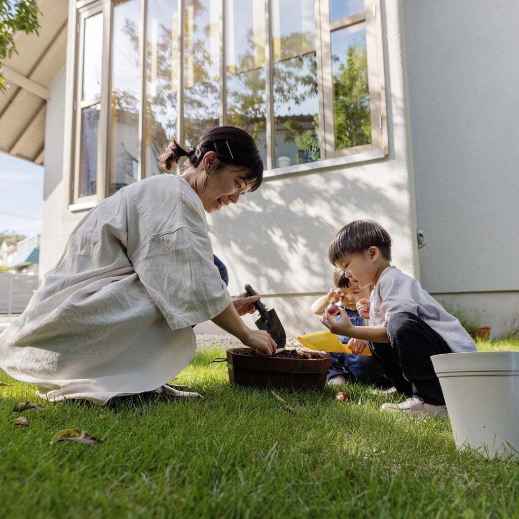 移住で広がる、庭と畑を楽しむ暮らし