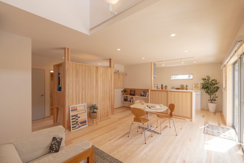 安らぎに包まれる、心地よいリビングのある暮らし