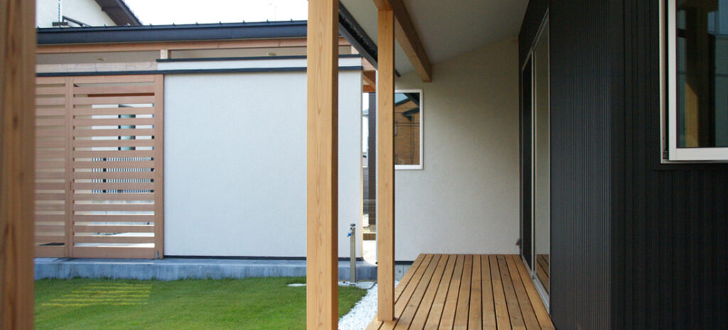 住まいの中に自然を取り込む中庭空間